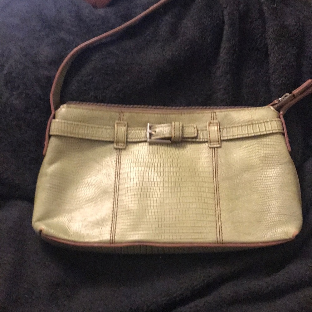 Small tote. Grayish green
